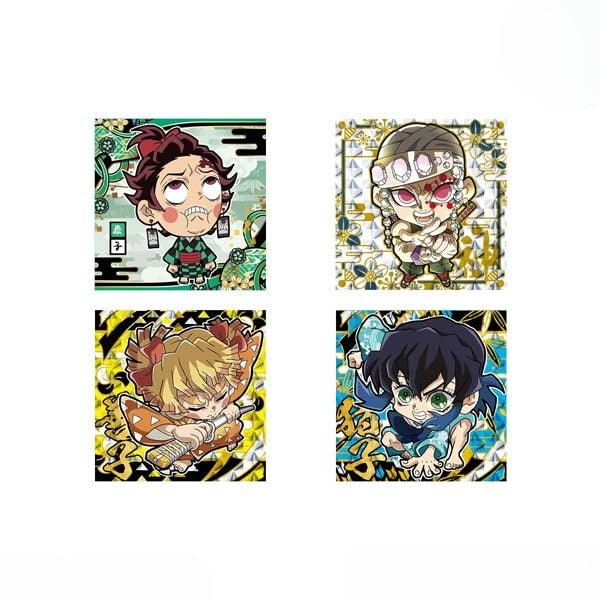 BANDAI CANDY Niformation Demon Slayer: Kimetsu No Yaiba Deforme Sticker Wafer Vol.7 20Pcs Box Candy Toy